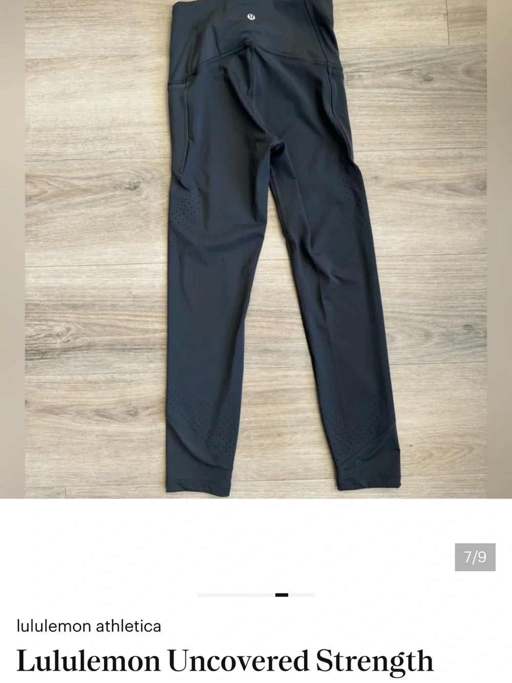 Lululemon Uncovered Strength High-Rise Crop 23
